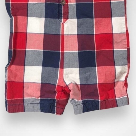 Old Navy Short Sleeve Red  Romper - Picture 3 of 4